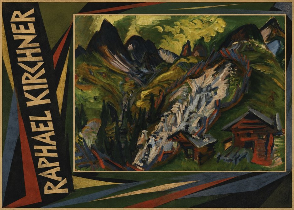 Raphael Kirchner Mountain Landscape I No3 - Póster