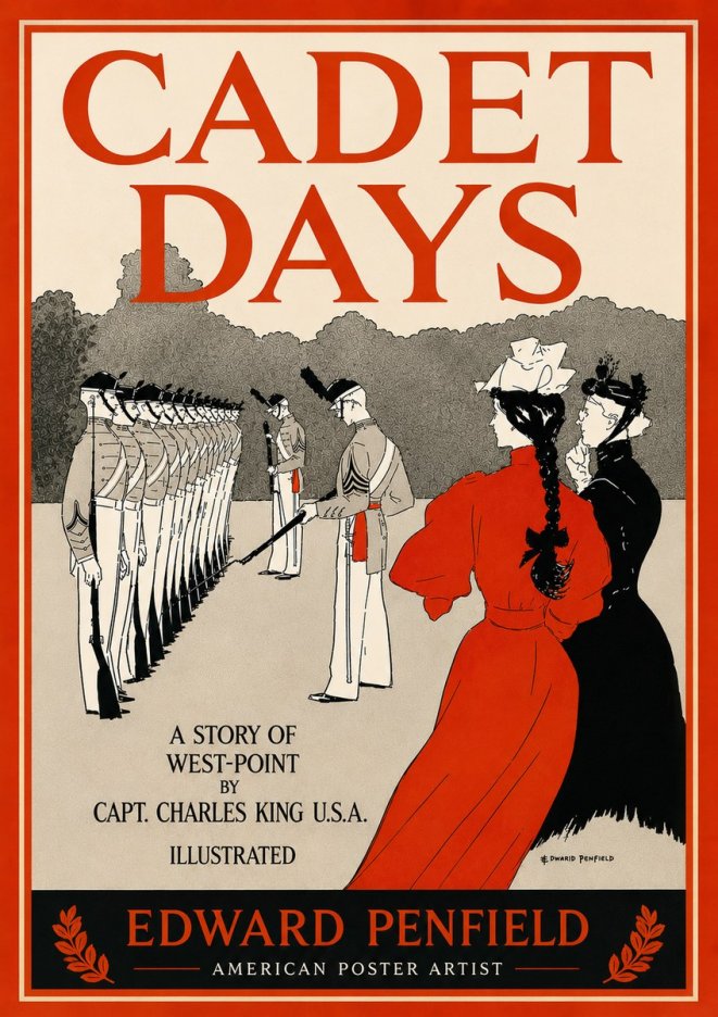 Edward Penfield Cadet Days No6 - Póster