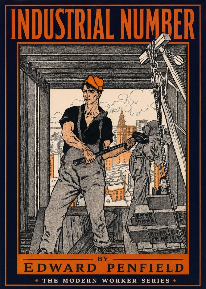Edward Penfield Industrial Number No2 - Póster