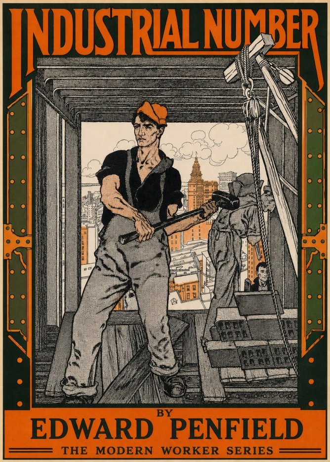 Edward Penfield Industrial Number No3 - Póster