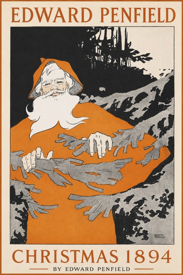 Edward Penfield Christmas 1894 No1 - Póster