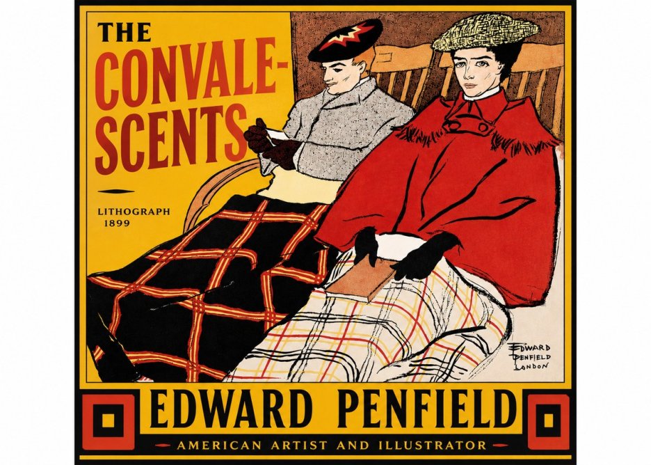 Edward Penfield The Convalescents No3 - Póster