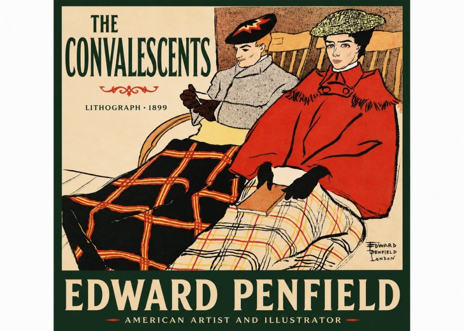 Edward Penfield The Convalescents No4 - Póster