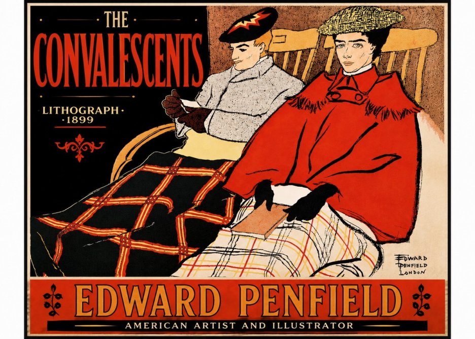 Edward Penfield The Convalescents No5 - Póster