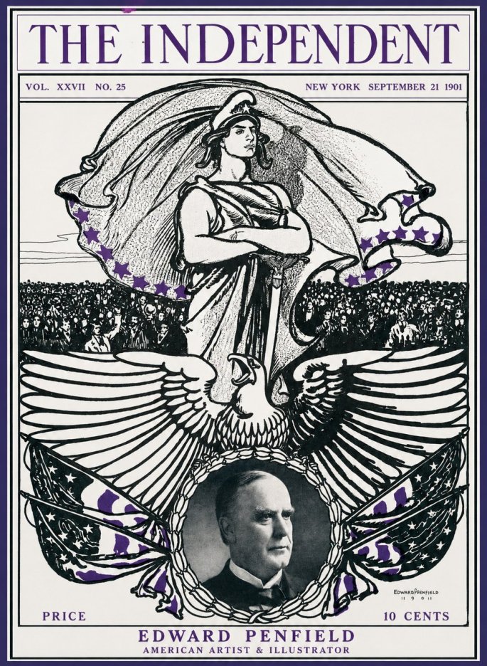 Edward Penfield The Independent No1 - Póster