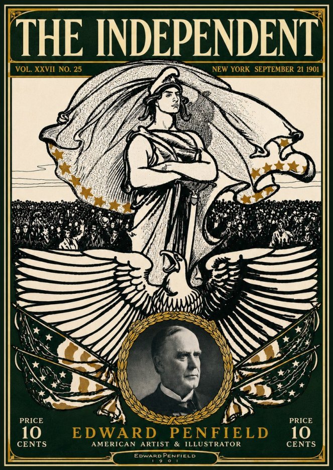 Edward Penfield The Independent No4 - Póster