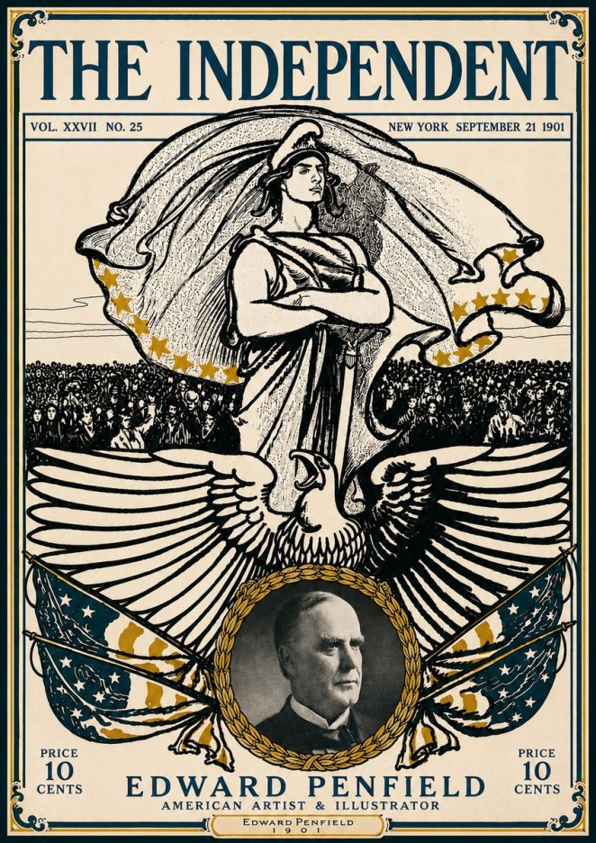 Edward Penfield The Independent No5 - Póster