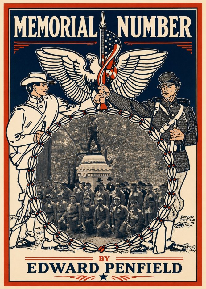 Edward Penfield Memorial Number No3 - Póster