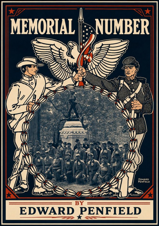 Edward Penfield Memorial Number No4 - Póster