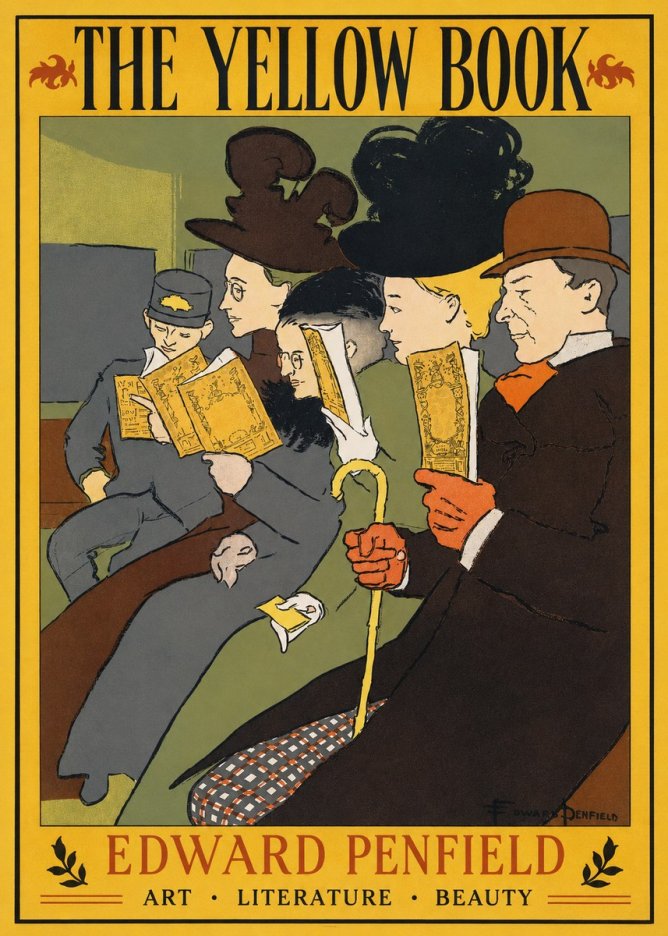 Edward Penfield The Yellow Book II No2 - Póster