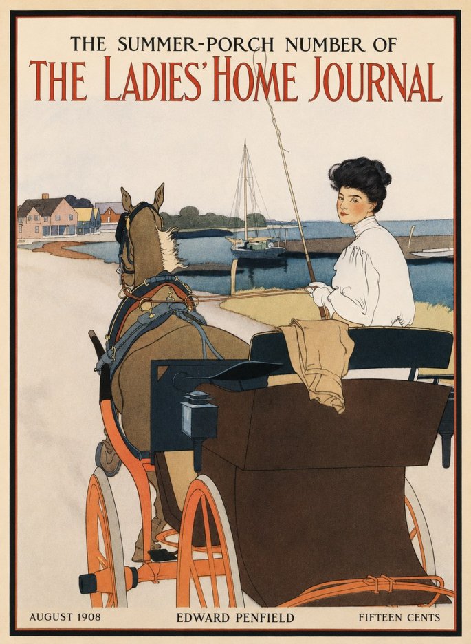 Edward Penfield The Ladies' Home Journal No1 - Póster