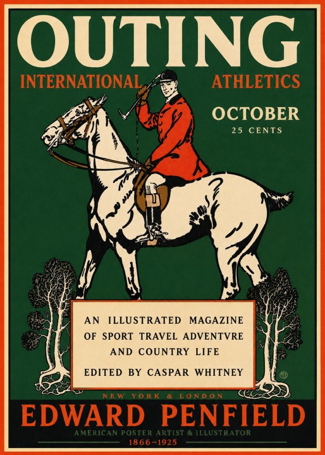 Edward Penfield Outing No3 - Póster