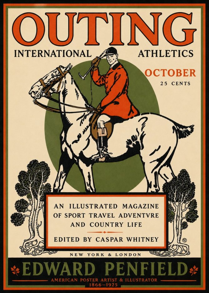 Edward Penfield Outing No4 - Póster