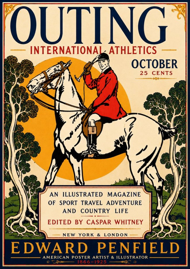 Edward Penfield Outing No5 - Póster