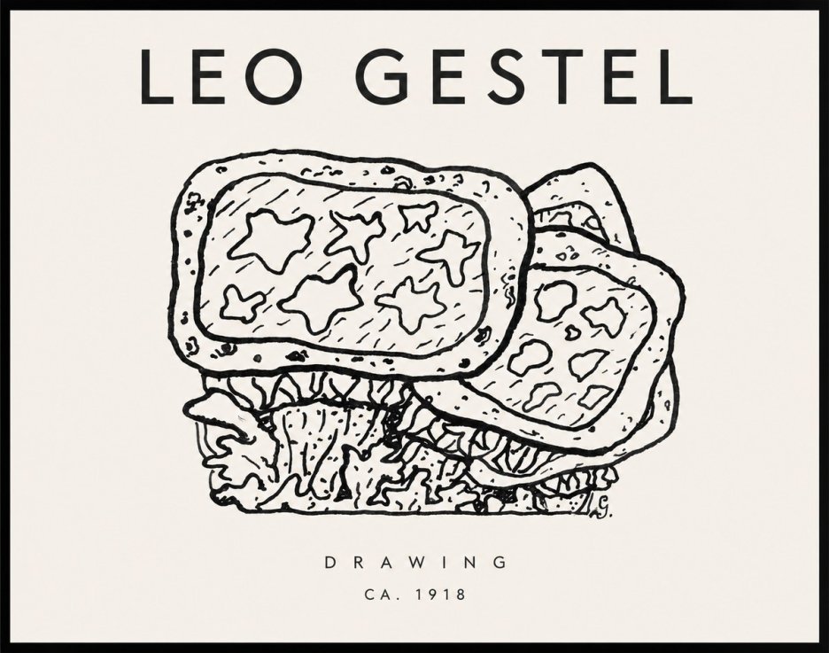 Leo Gestel Drawing Ca. 1918 No1 - Póster