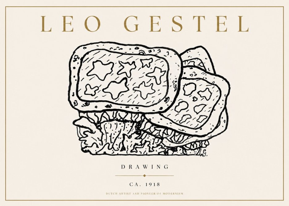 Leo Gestel Drawing Ca. 1918 No3 - Póster