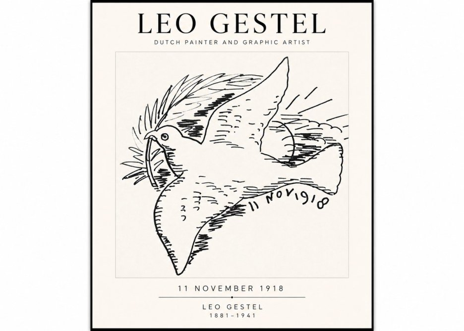 Leo Gestel 11 November 1918 No2 - Póster