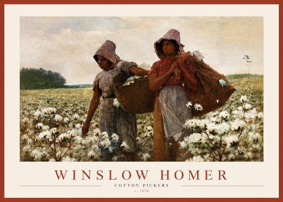 Winslow Homer Cotton Pickers No1 - Póster