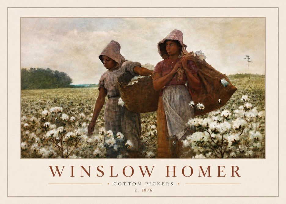 Winslow Homer Cotton Pickers No4 - Póster