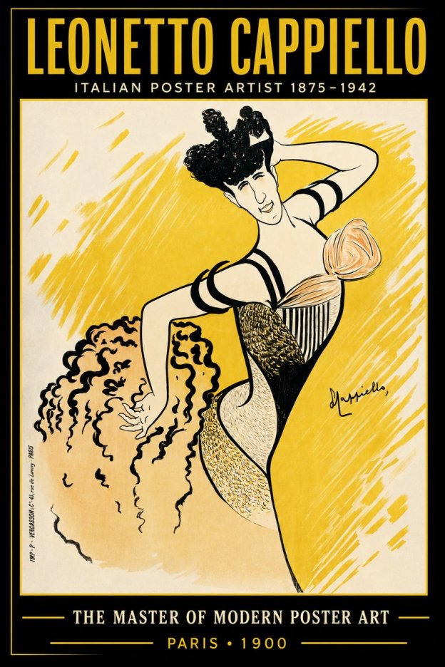 Leonetto Cappiello The Dancer No3 - Póster