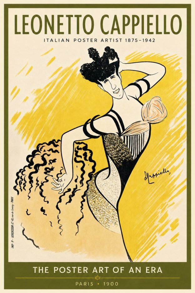 Leonetto Cappiello The Dancer No4 - Póster