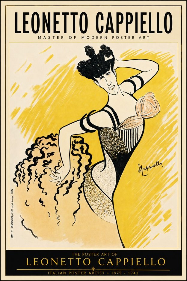 Leonetto Cappiello The Dancer No5 - Póster