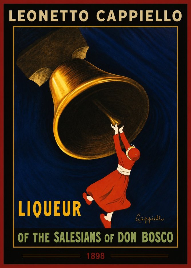 Leonetto Cappiello Liqueur of the Salesians of Don Bosco No2 - Póster
