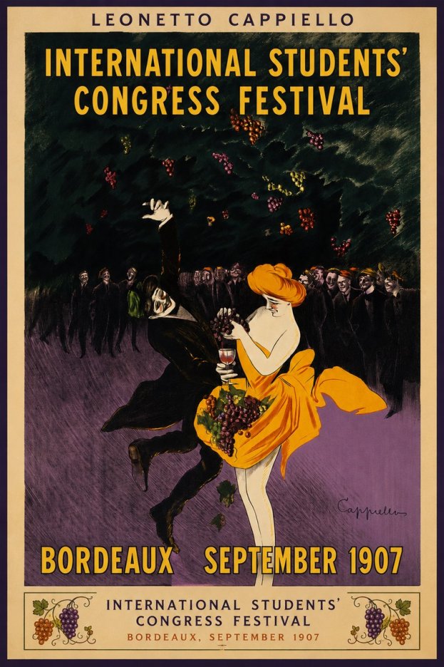 Leonetto Cappiello International Students' Congress Festival No3 - Póster