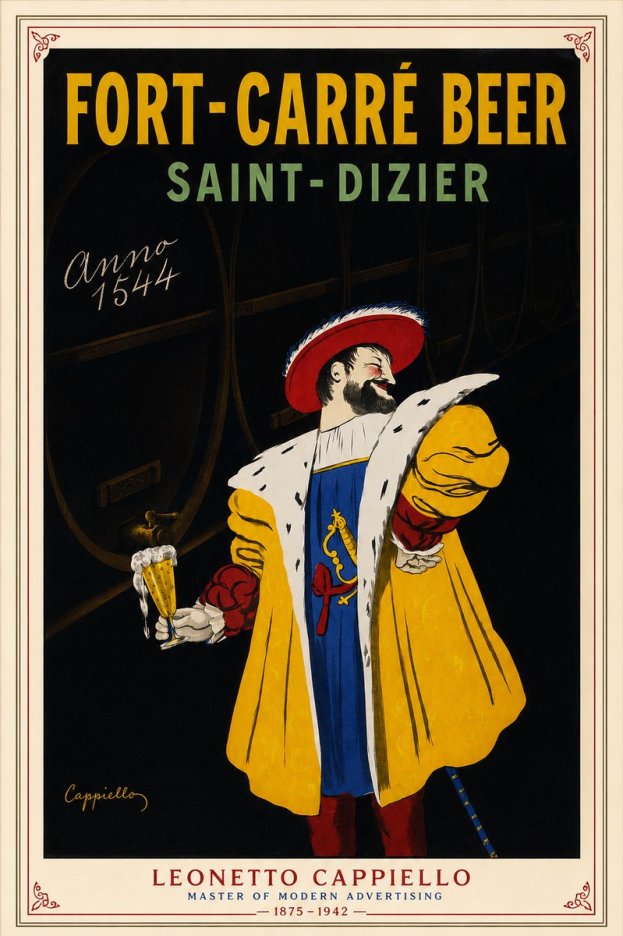 Leonetto Cappiello Fort-carré Beer Saint-dizier No2 - Póster