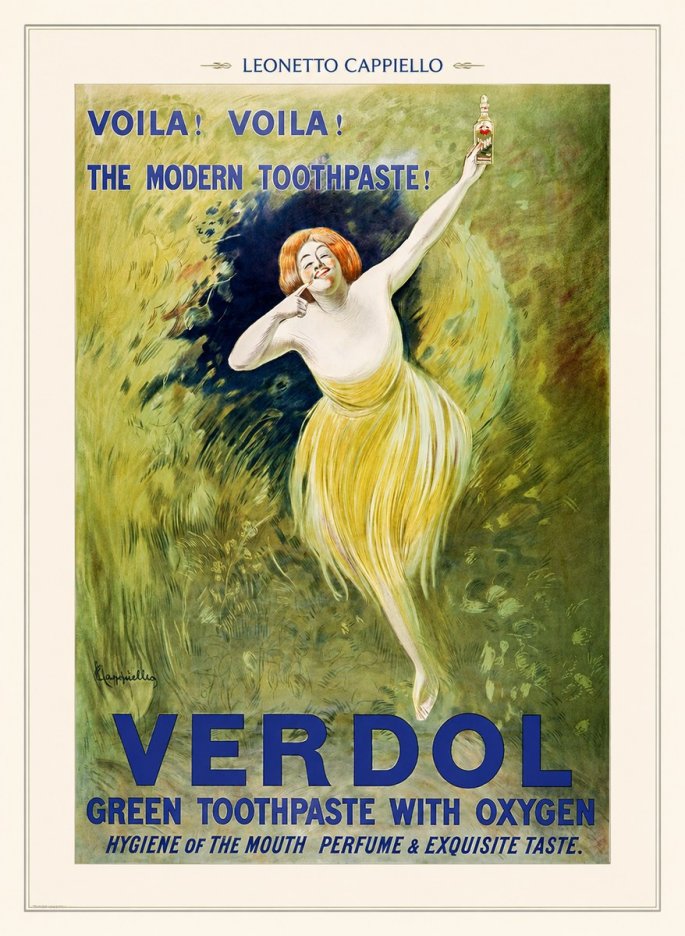 Leonetto Cappiello Verdol No1 - Póster