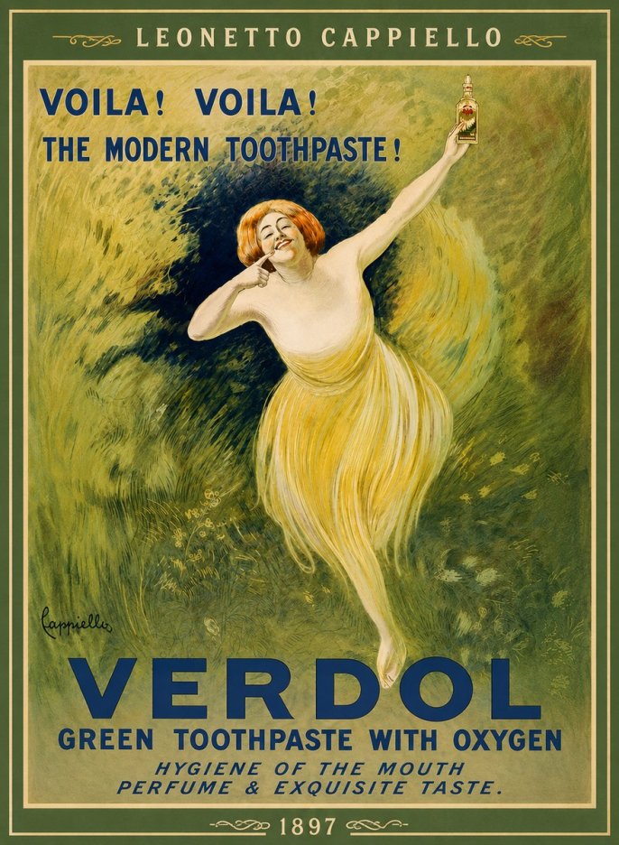 Leonetto Cappiello Verdol No5 - Póster