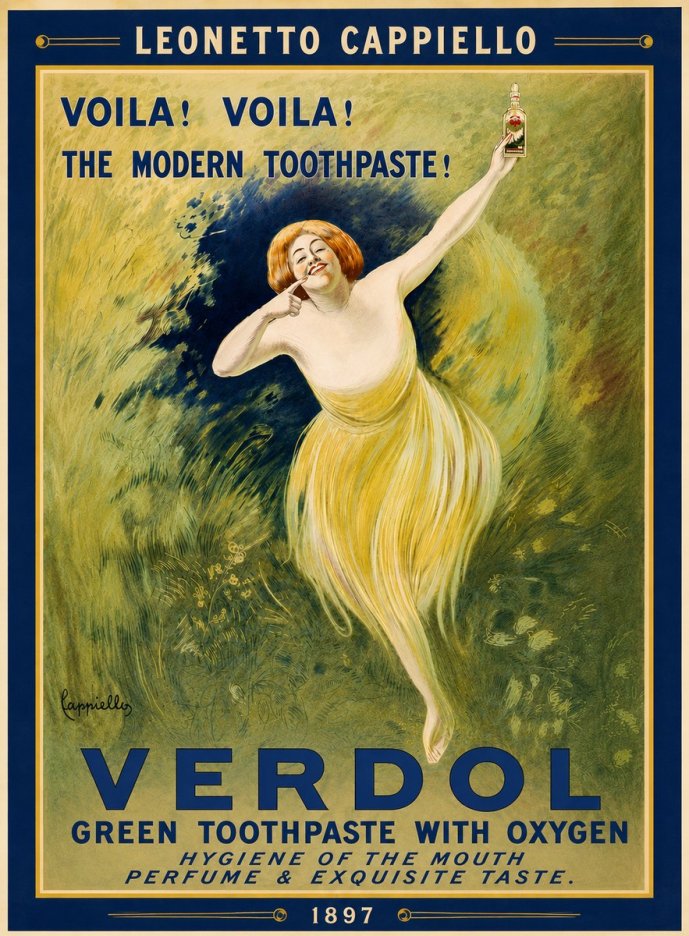 Leonetto Cappiello Verdol No6 - Póster