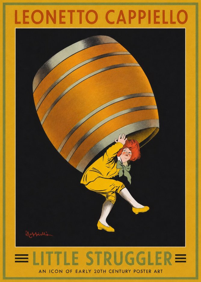 Leonetto Cappiello Little Struggler No2 - Póster