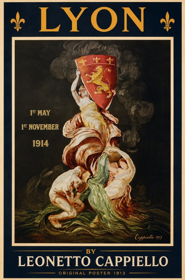 Leonetto Cappiello Lyon No3 - Póster