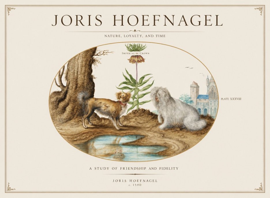 Joris Hoefnagel A Study of Friendship and Fidelity No1 - Póster