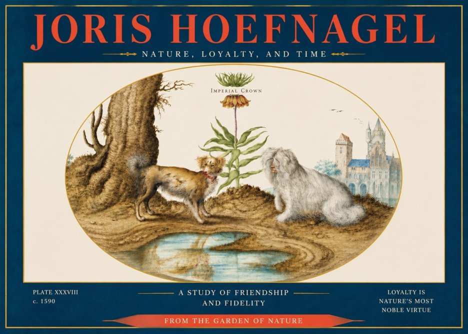 Joris Hoefnagel A Study of Friendship and Fidelity No4 - Póster