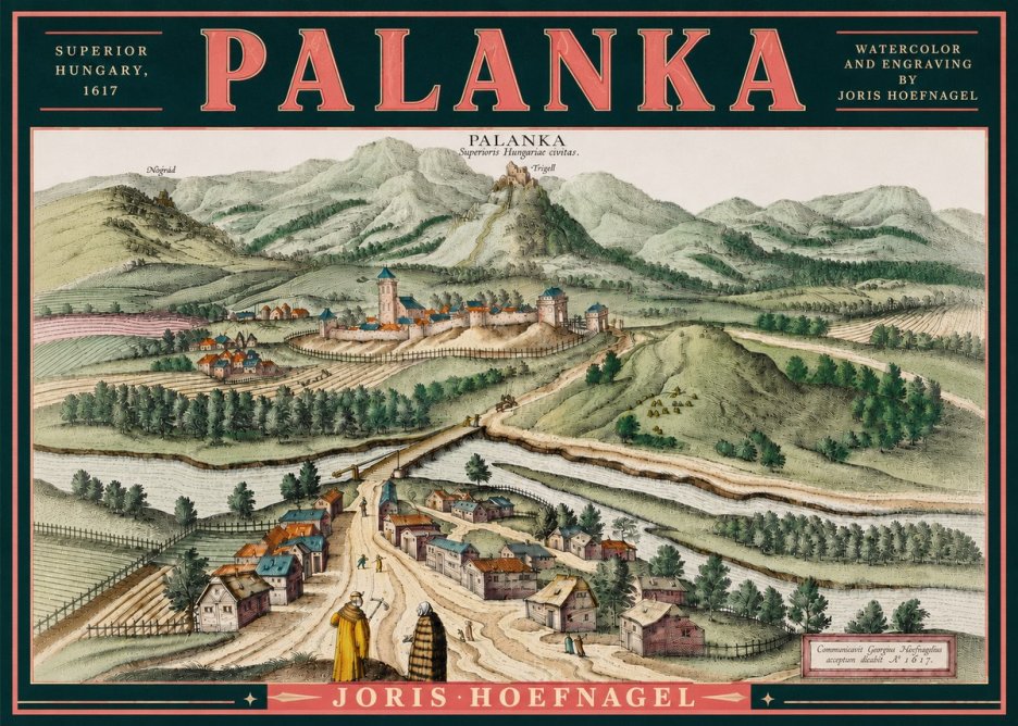 Joris Hoefnagel Palanka, Superior Hungary No4 - Póster