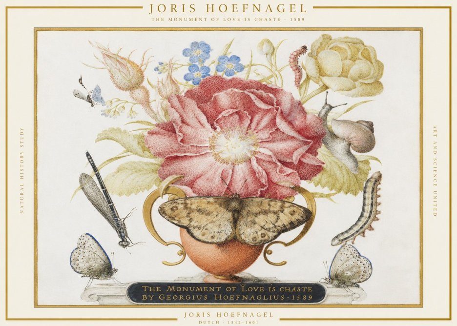Joris Hoefnagel Monument of Love No3 - Póster