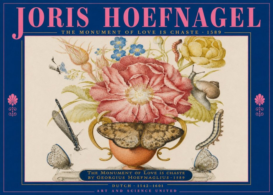 Joris Hoefnagel Monument of Love No4 - Póster