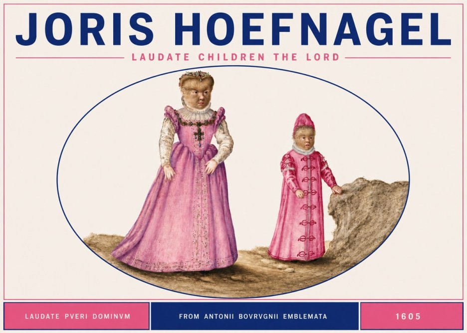 Joris Hoefnagel Laudate Pueri Dominum No6 - Póster