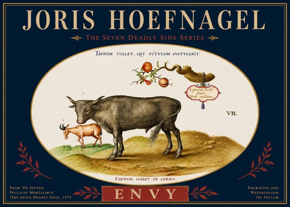 Joris Hoefnagel Envy No4 - Póster