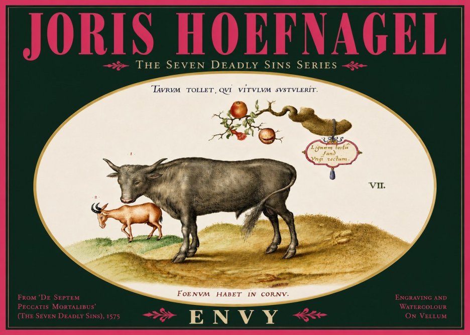 Joris Hoefnagel Envy No6 - Póster