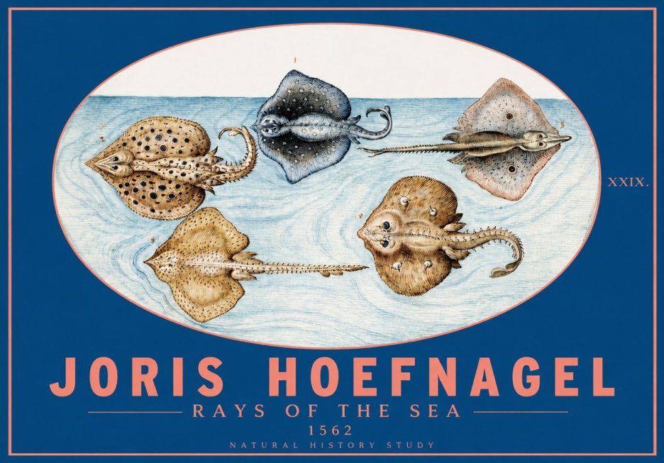 Joris Hoefnagel Rays of the Sea No2 - Póster