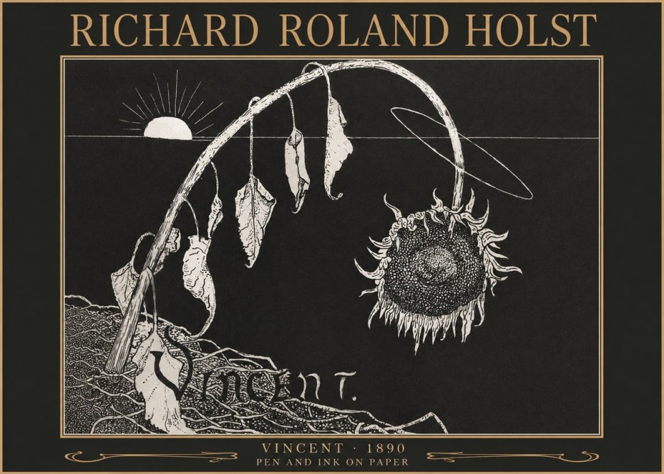 Richard Roland Holst Vincent No2 - Póster