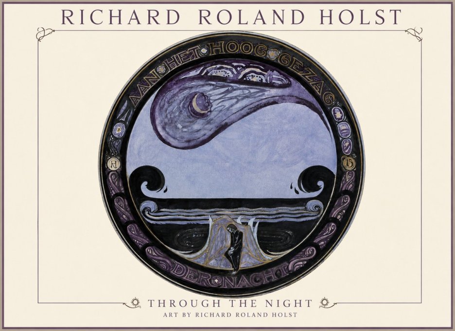 Richard Roland Holst An Die Nacht No2 - Póster
