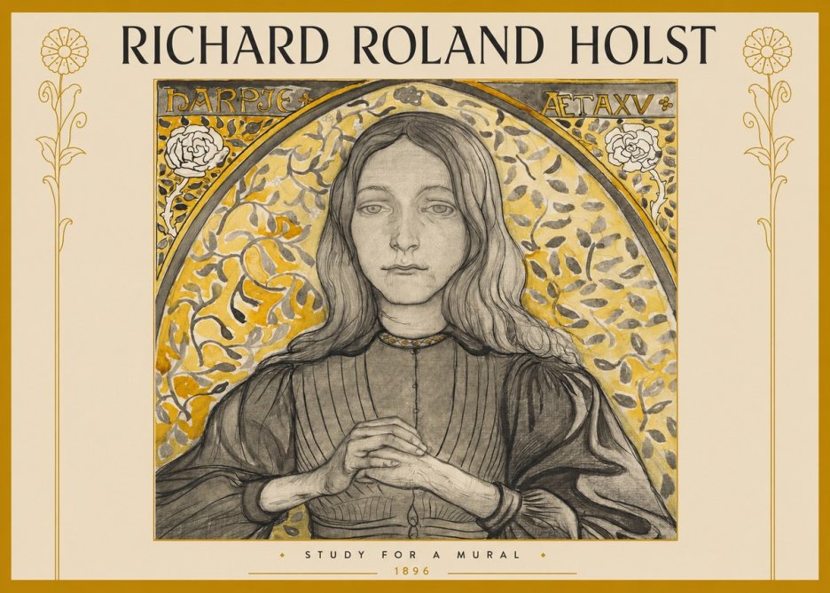 Richard Roland Holst Harpje · Aetaxv No2 - Póster