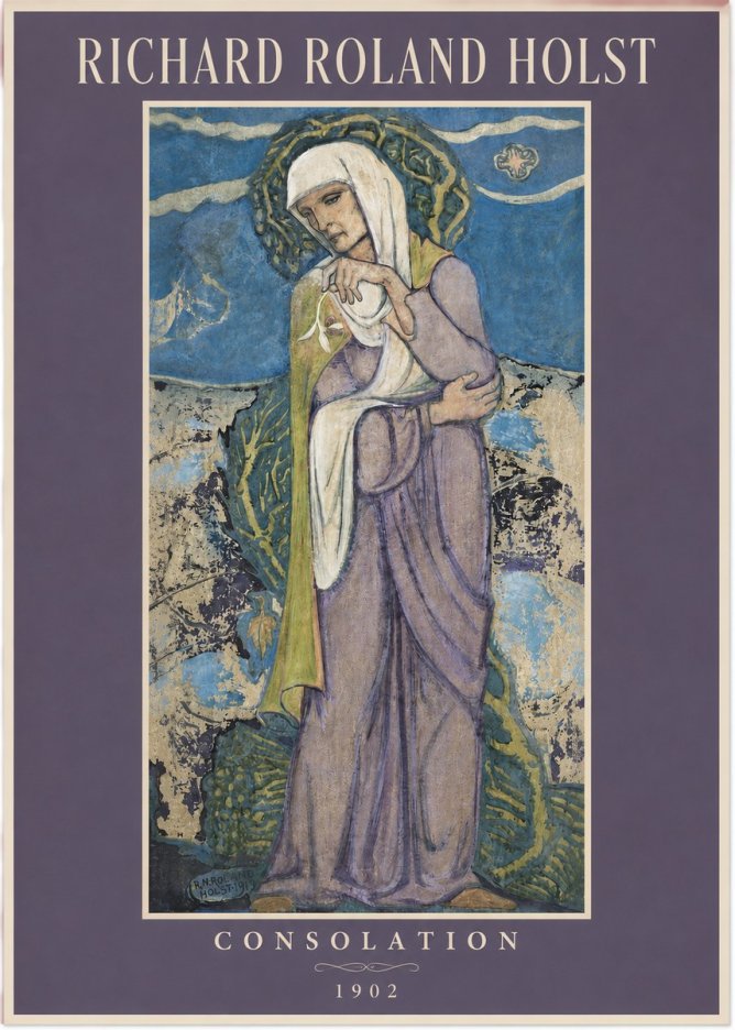 Richard Roland Holst Consolation No3 - Póster