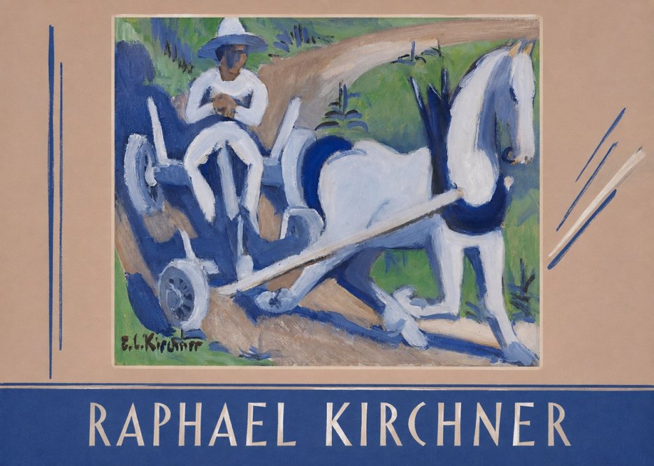 Raphael Kirchner Horse and Cart No2 - Póster