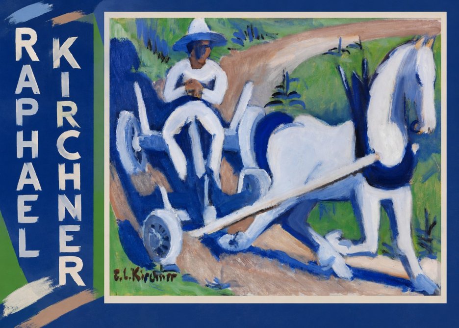 Raphael Kirchner Horse and Cart No3 - Póster