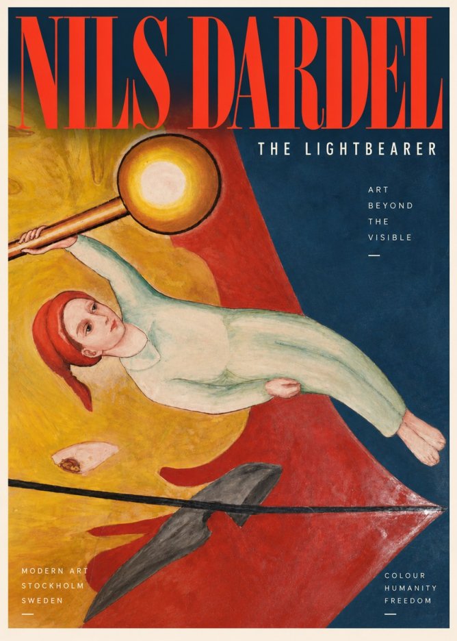 Nils Dardel The Lightbearer No2 - Póster